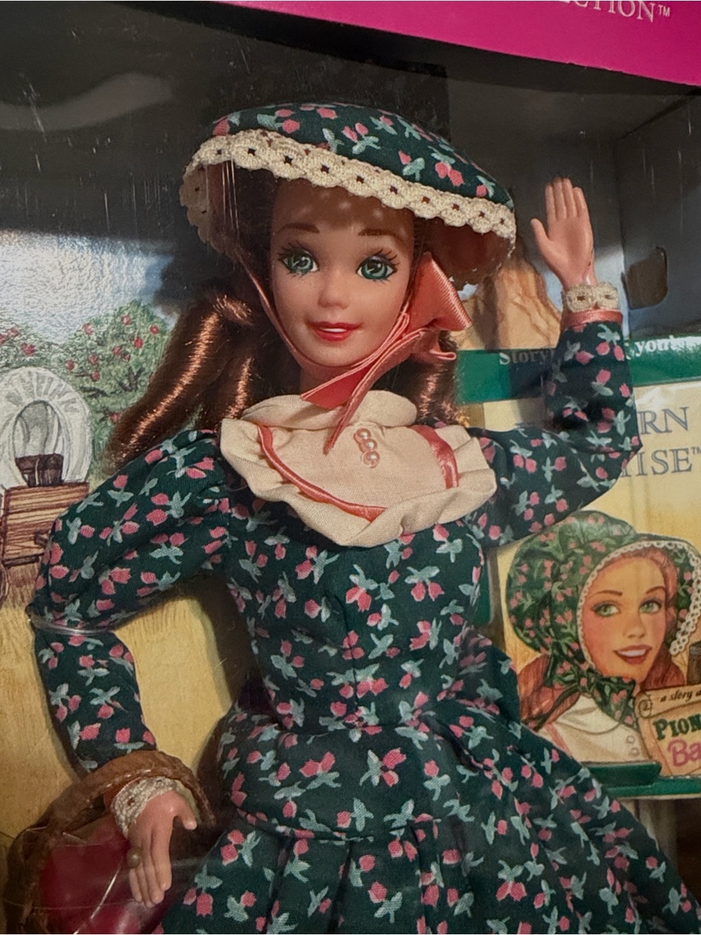Vintage 1994 Special Edition Pioneer Barbie American Stories Collection Doll - Picture 9 of 16